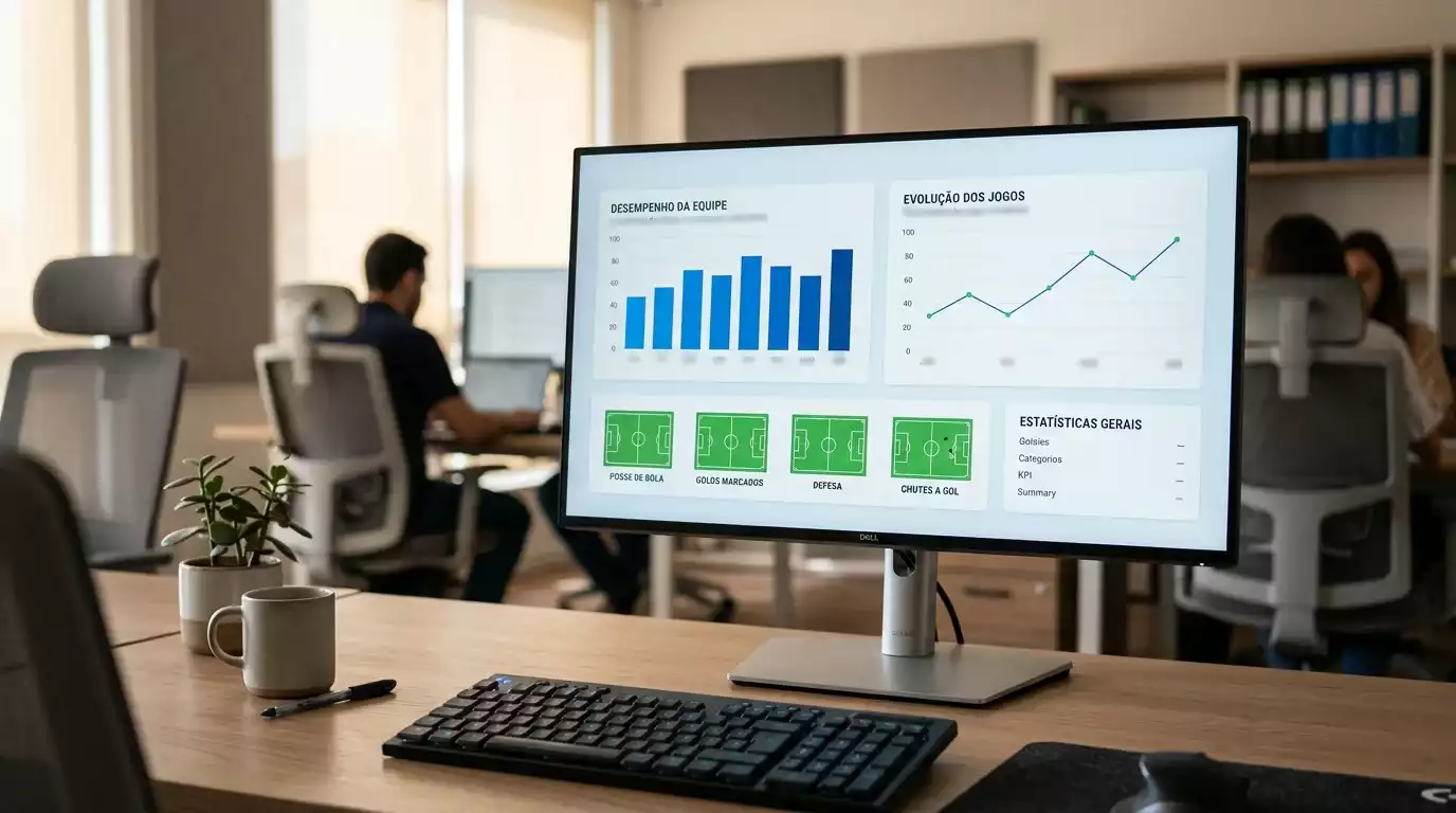 Dashboard de análise de apostas desportivas com gráficos e estatísticas